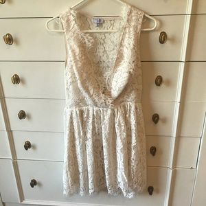 Brand new white lace tobi dress